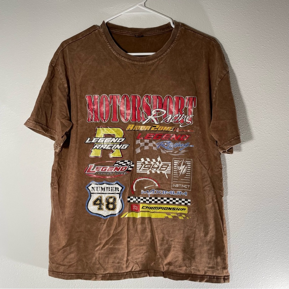 Motorsport Racing 1948 T-Shirt sz S Retro